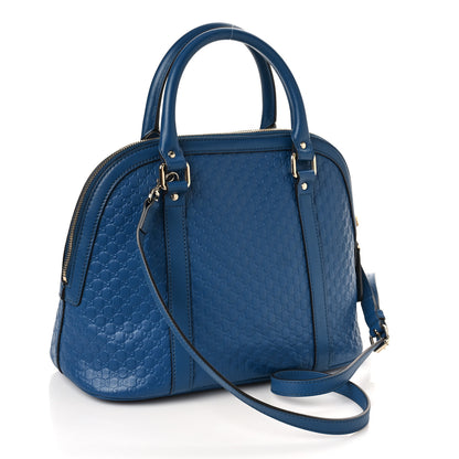 Gucci Soft Microguccissima Medium Dome Bag Caspian 3 of 9