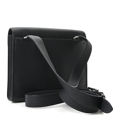 Hermes Togo Sac A Depeches 21 Messenger Bag Black 3 of 10