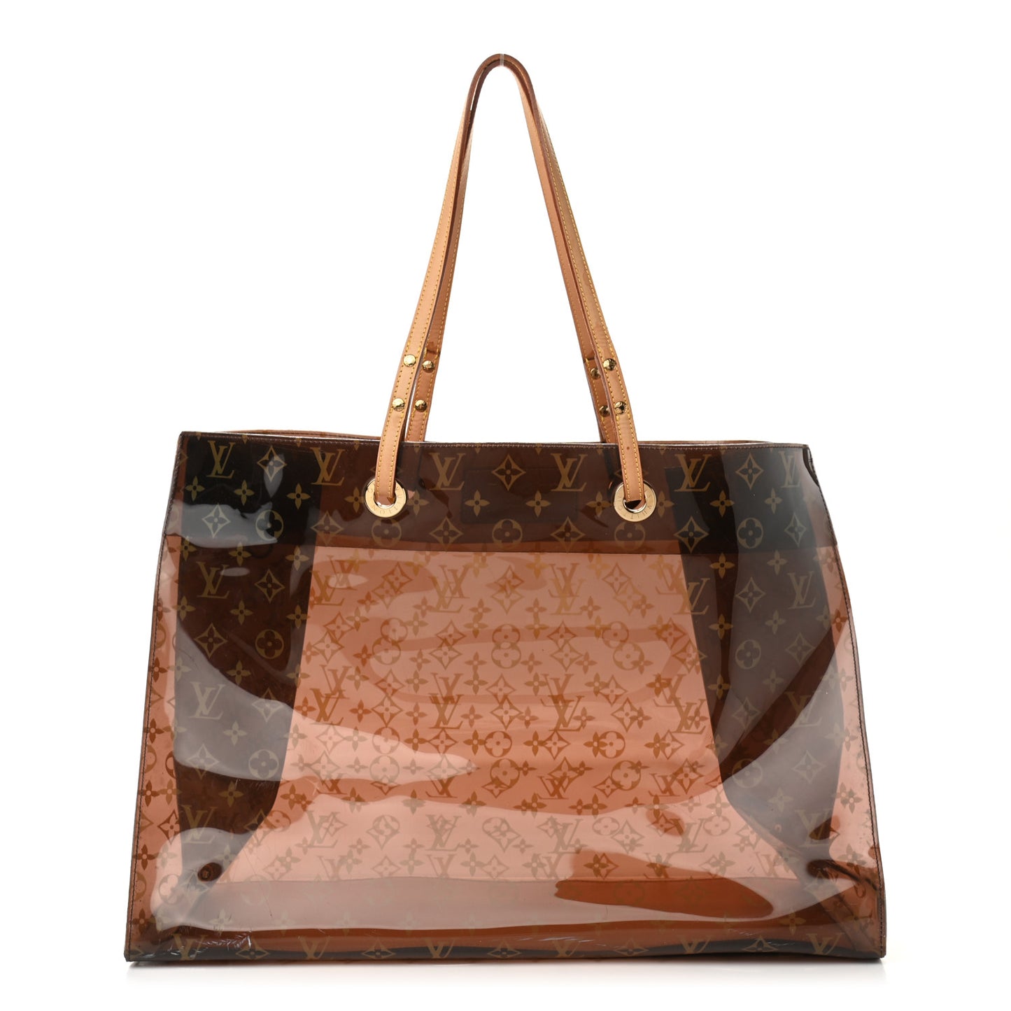 Vinyl Monogram Ambre Sac Cabas GM
