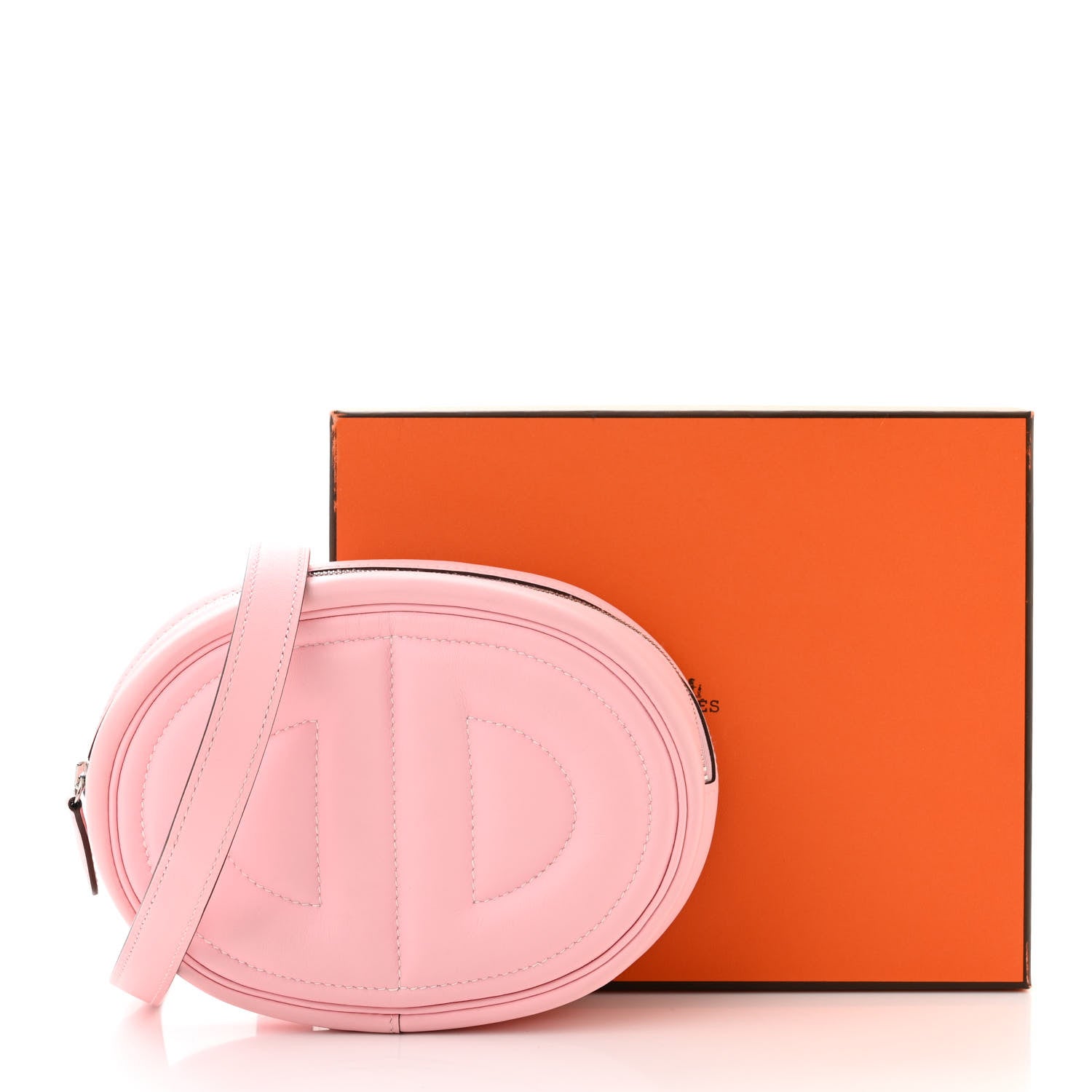 Hermes Swift In-The-Loop Belt Bag Rose Sakura 12 of 12