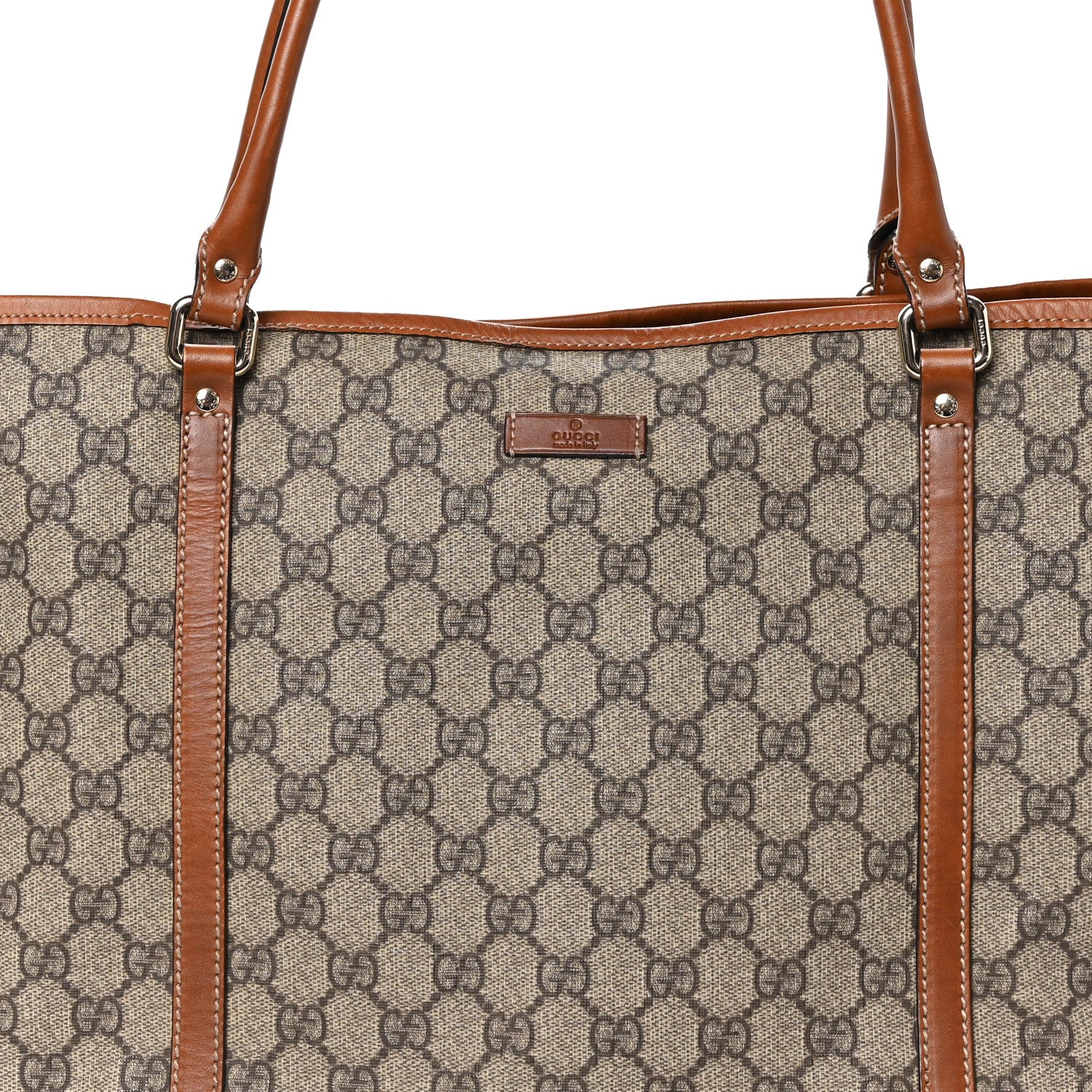 Gucci GG Plus Monogram Large Joy Tote Brown 8 of 12