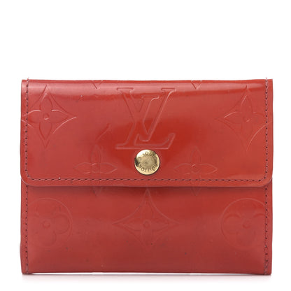 Louis Vuitton Vernis Elise Wallet Pomme D'Amour 1 of 12