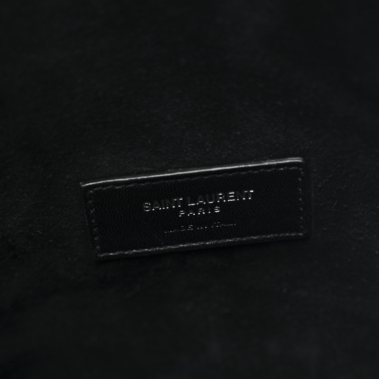 Calfskin Crocodile Embossed Large Souple Sac De Jour Black