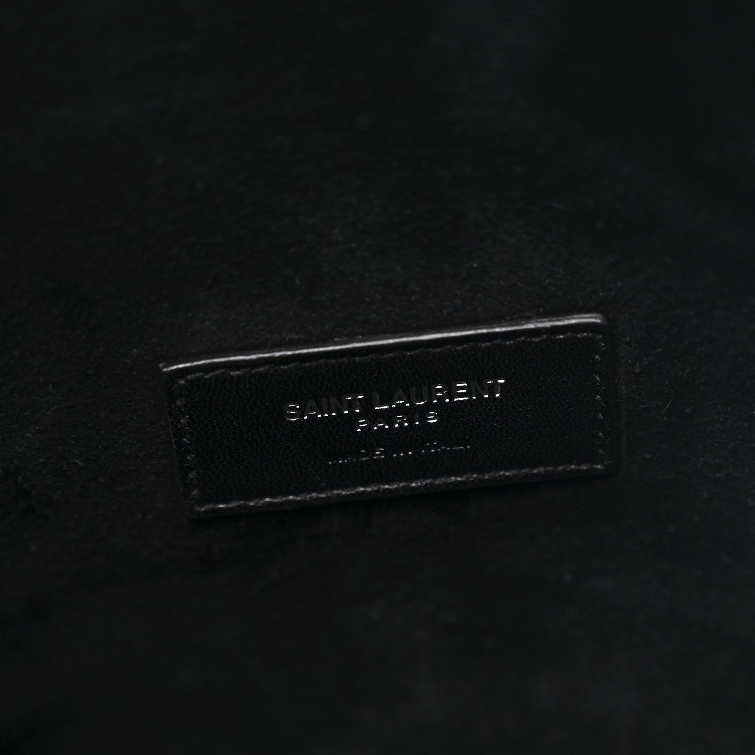 Saint Laurent Calfskin Crocodile Embossed Large Souple Sac De Jour Black 7 of 10