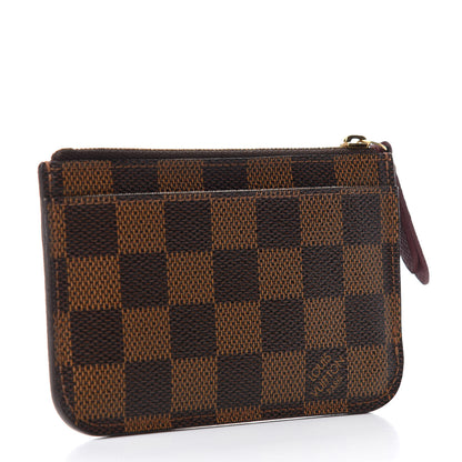 Louis Vuitton Damier Ebene Scribe Affiche Key Pouch 3 of 7