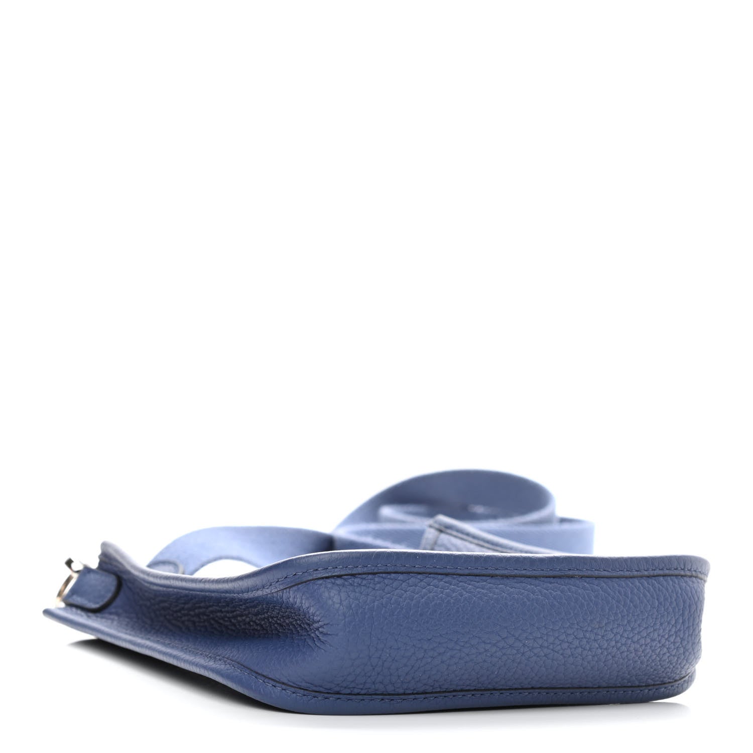 Hermes Taurillon Clemence Evelyne TPM Bleu Brighton 3 of 9