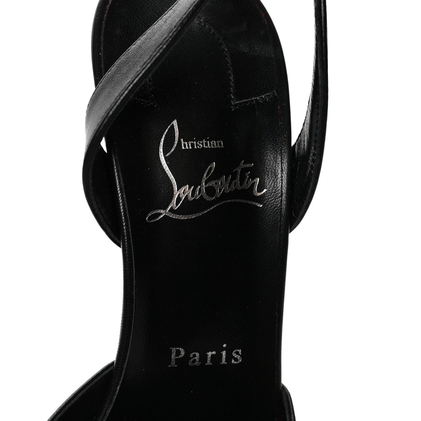 Calfskin O Kate Slingback 100 Pumps 39 Black