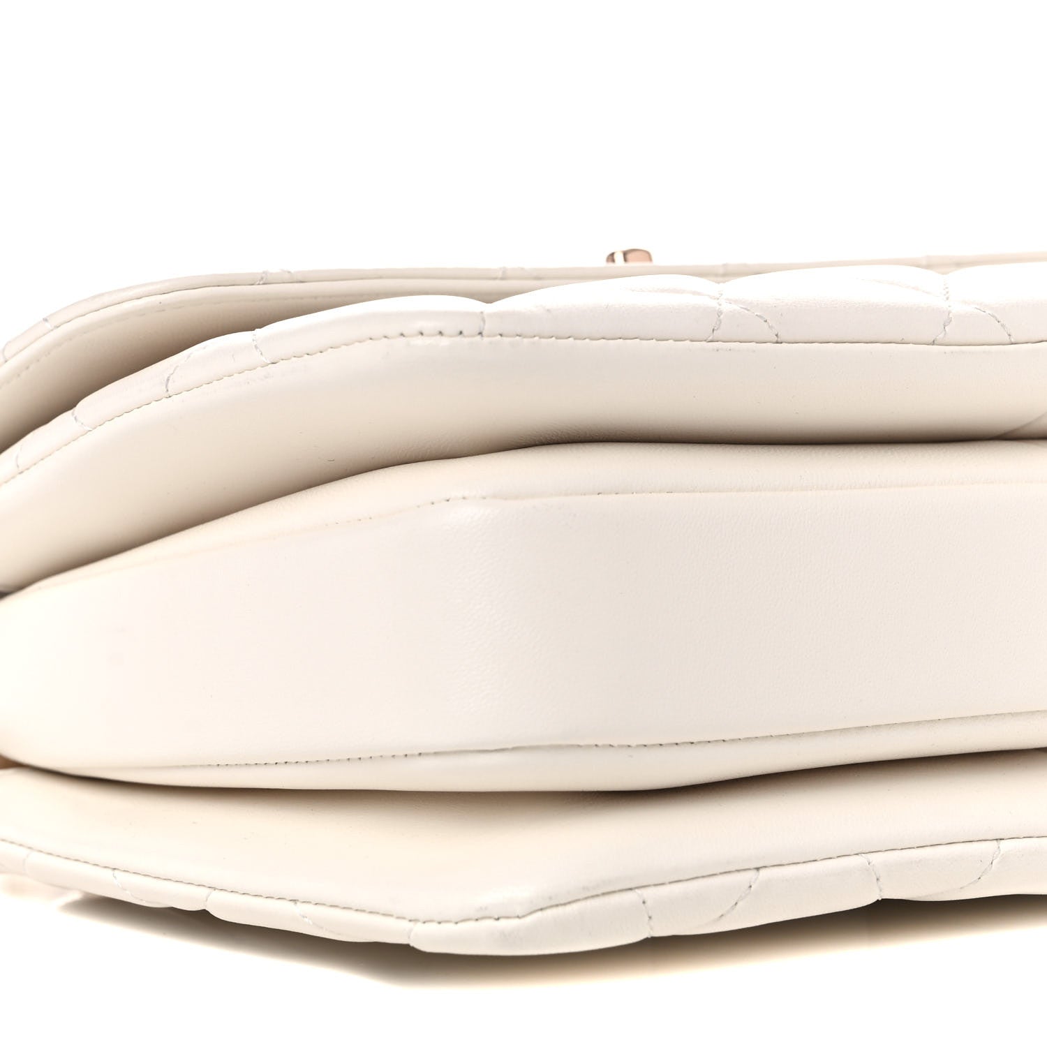 Chanel Lambskin Quilted Small Trendy CC Dual Handle Flap Bag White 8 of 9