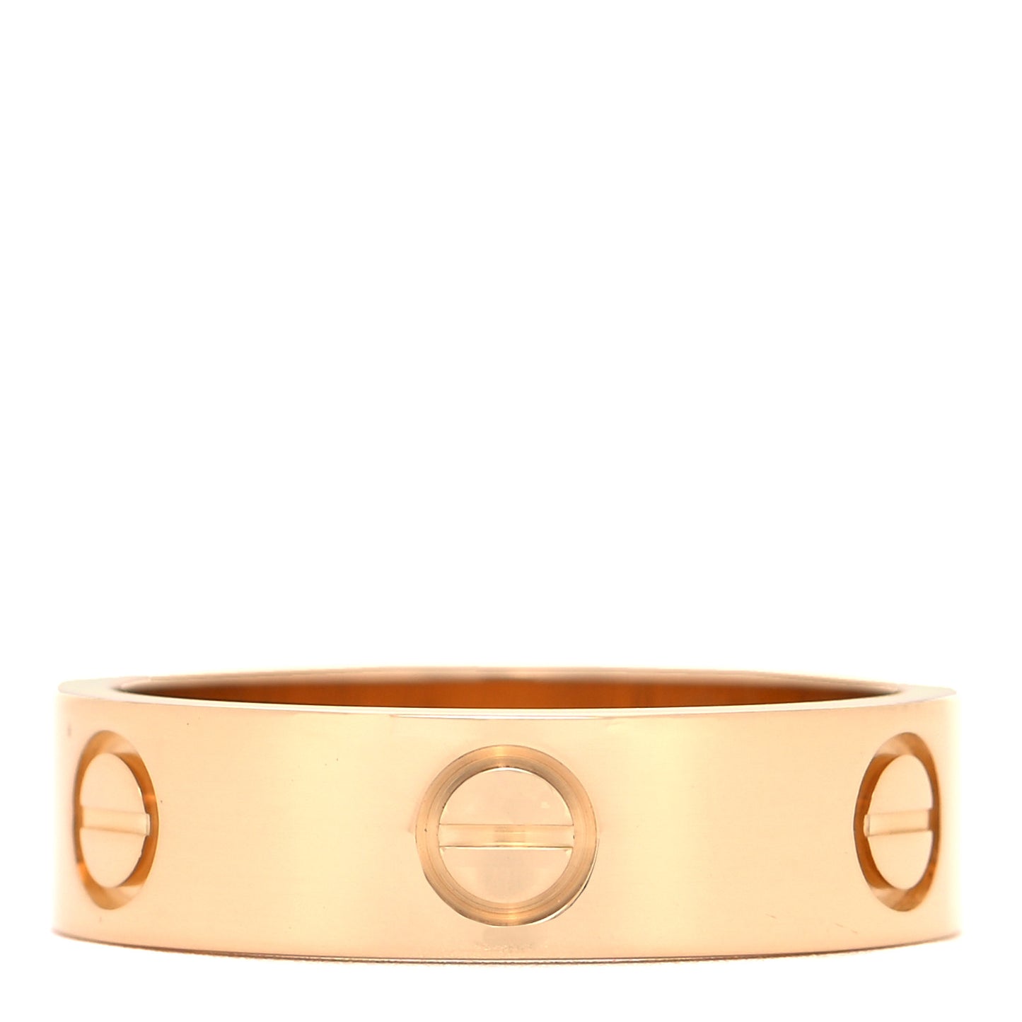 18K Yellow Gold 5.5mm LOVE Ring 56 7.5