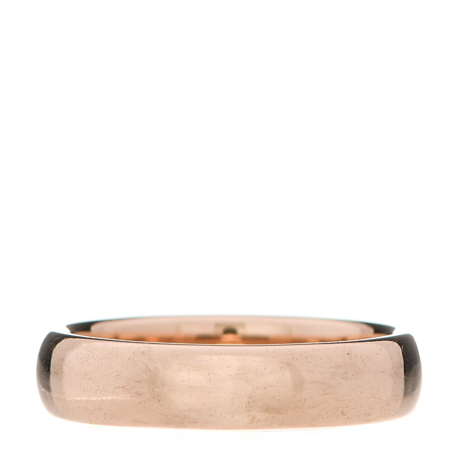Tiffany 18K Rose Gold 4.5mm Classic Wedding Band Ring 50 5.25 1 of 6