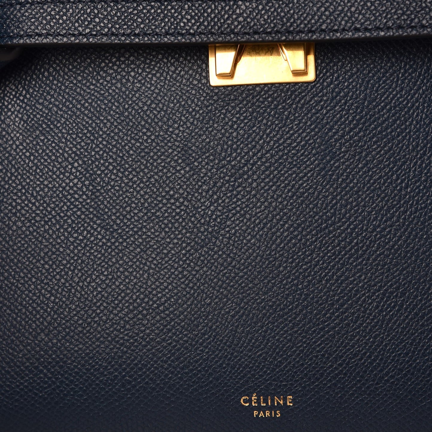 Baby Grained Calfskin Micro Belt Bag Steel Blue