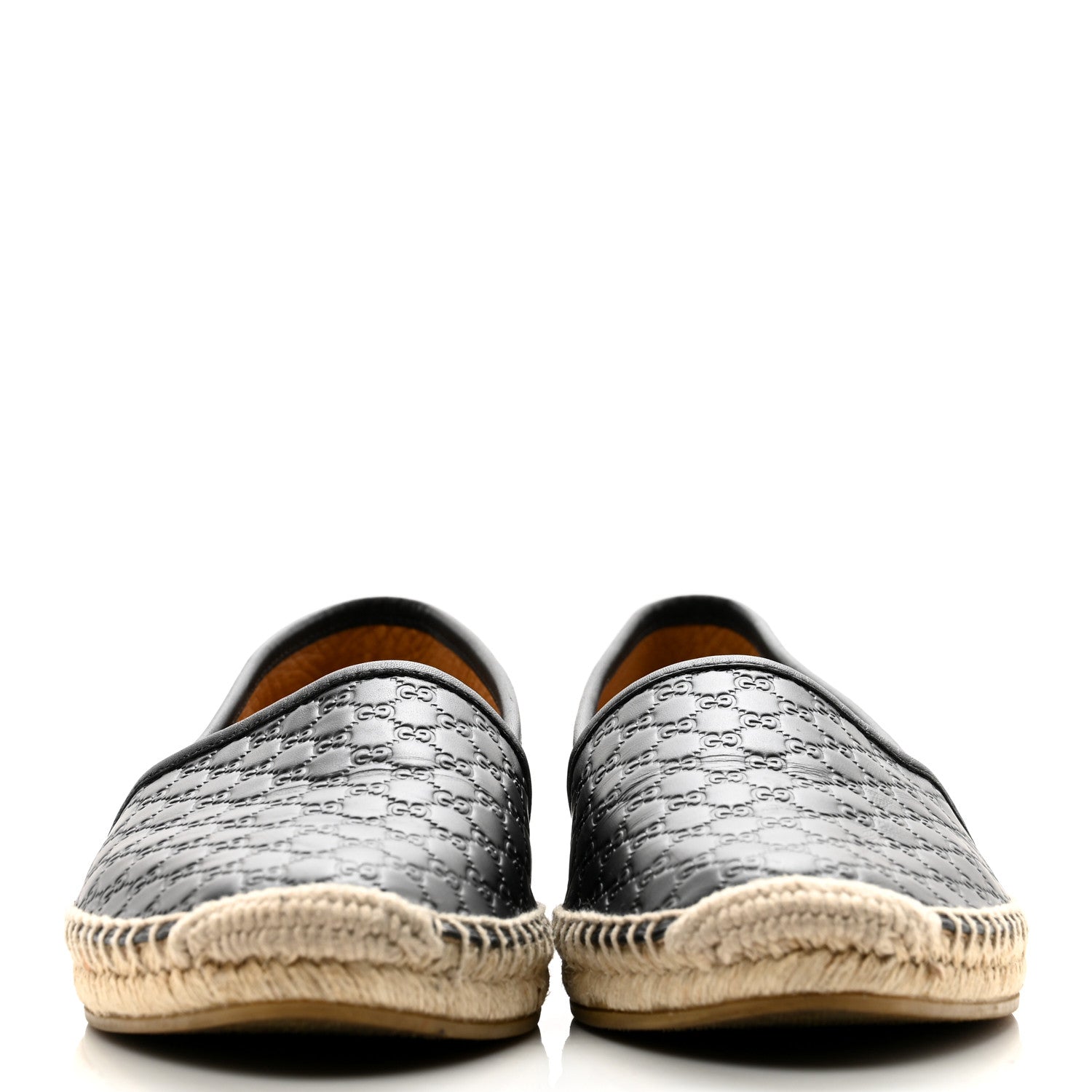 Gucci Microguccissima Signature Espadrilles 38 Black 2 of 11