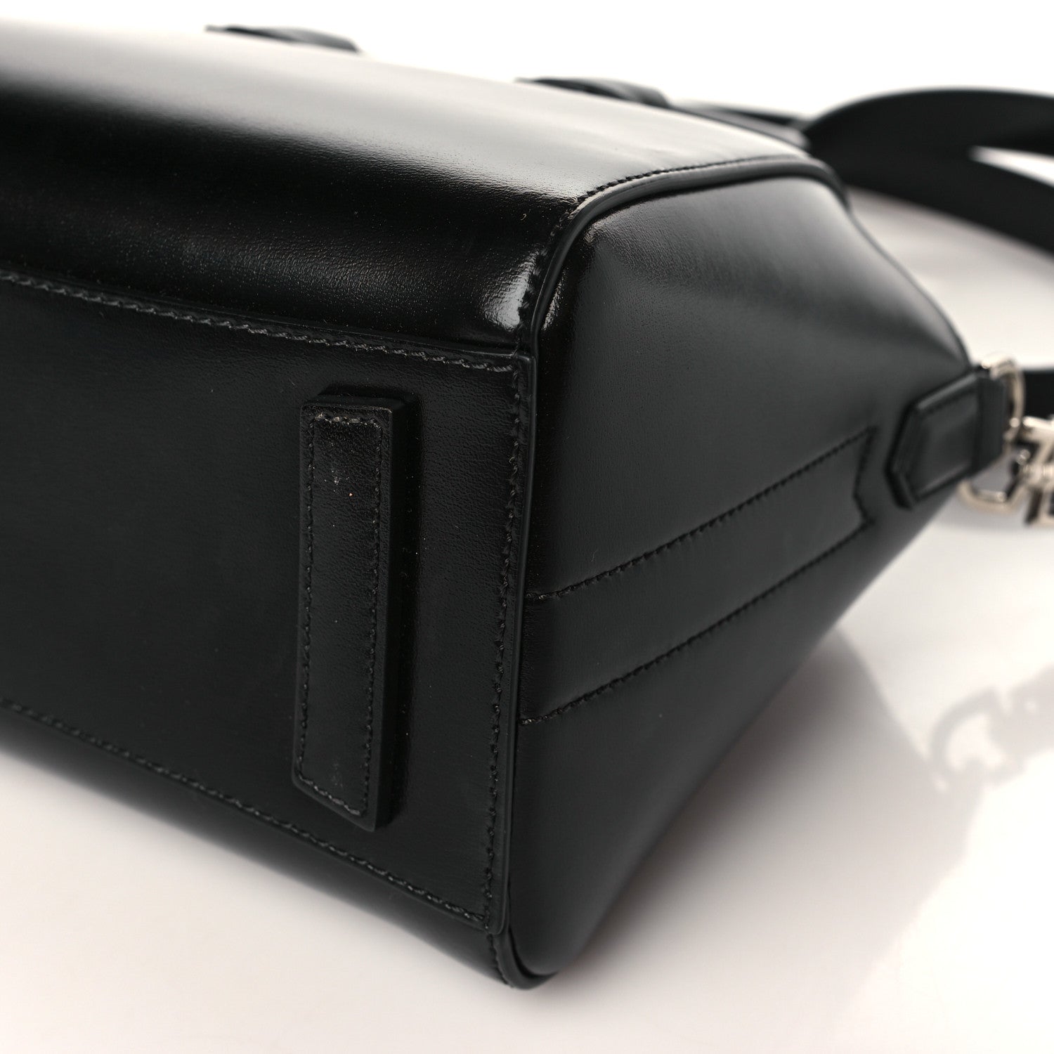 Givenchy Shiny Lord Calfskin Mini Antigona Black 9 of 9