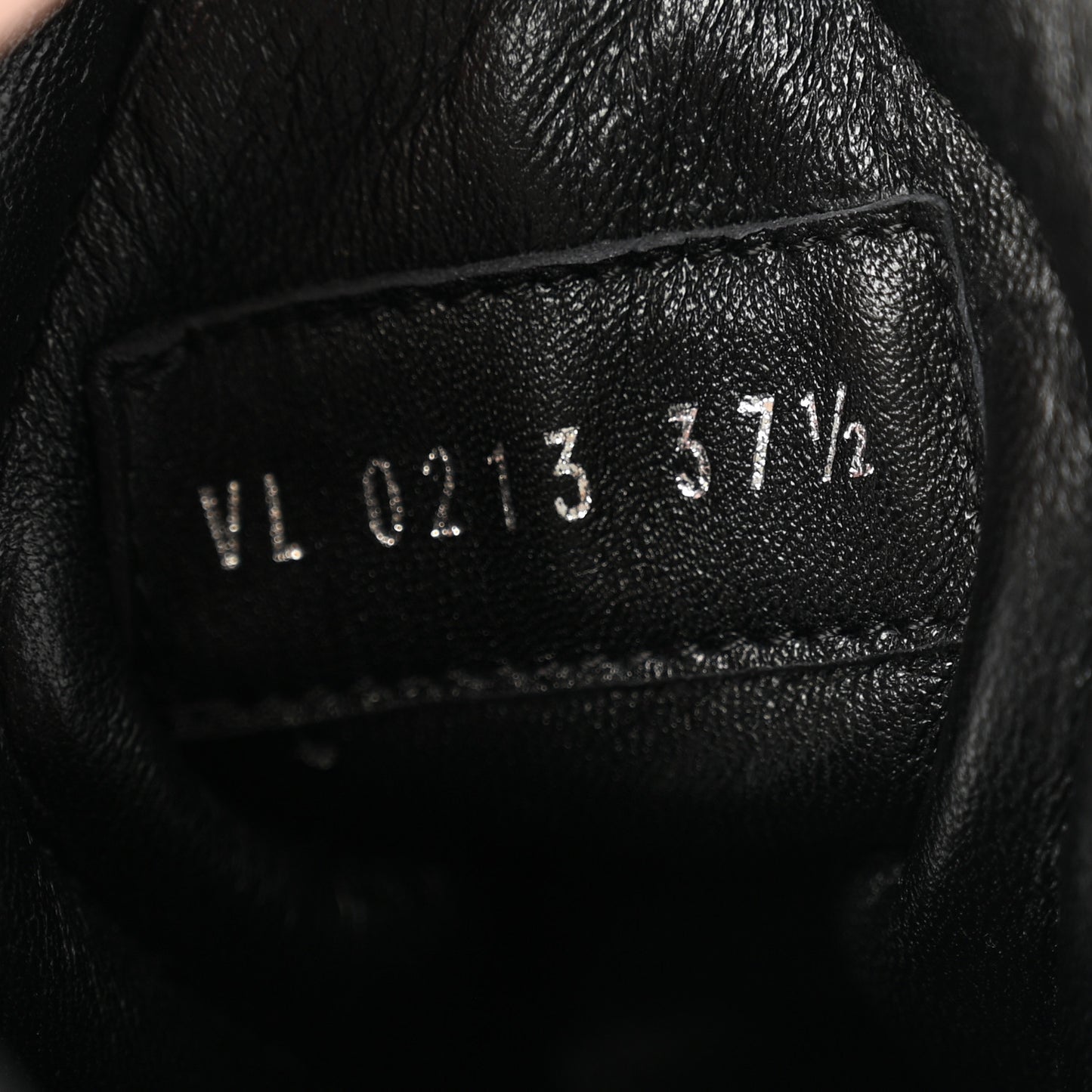 Calfskin LV Archlight Sneakers 37.5 Black