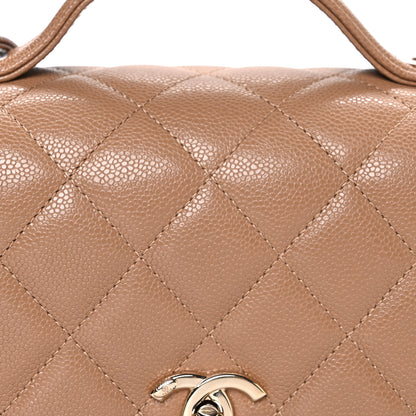 Chanel Caviar Quilted Medium Business Affinity Flap Beige 8 of 11
