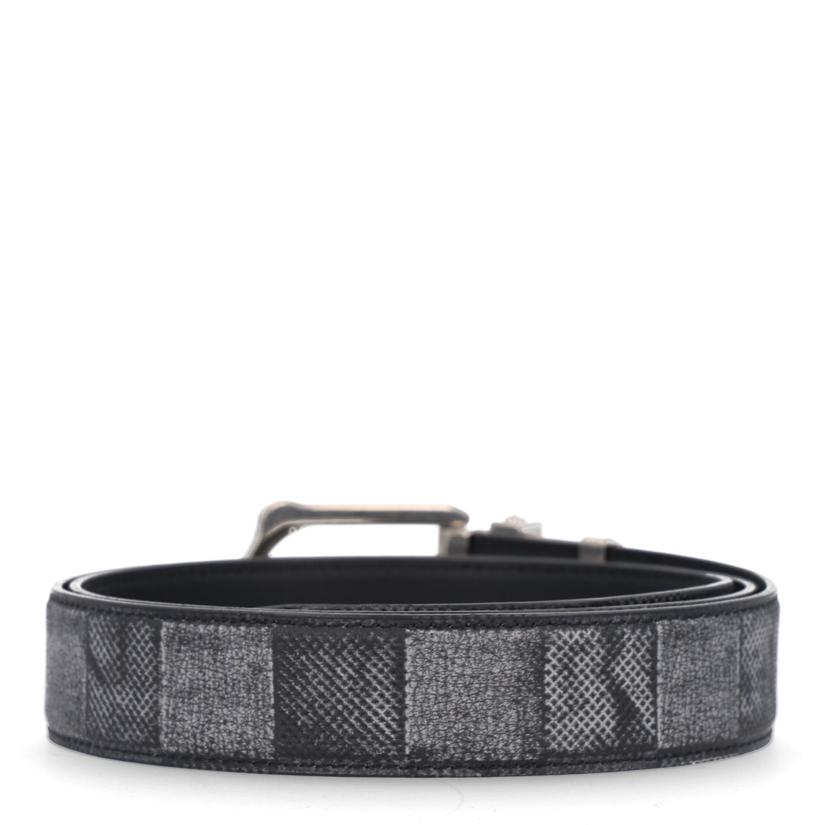 Louis Vuitton Damier Frog 30mm Reversible Belt 100 40 Black Grey 3 of 7
