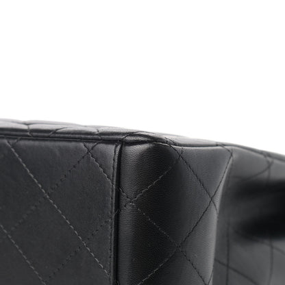 Chanel Lambskin Quilted Maxi Double Flap Black 11 of 17
