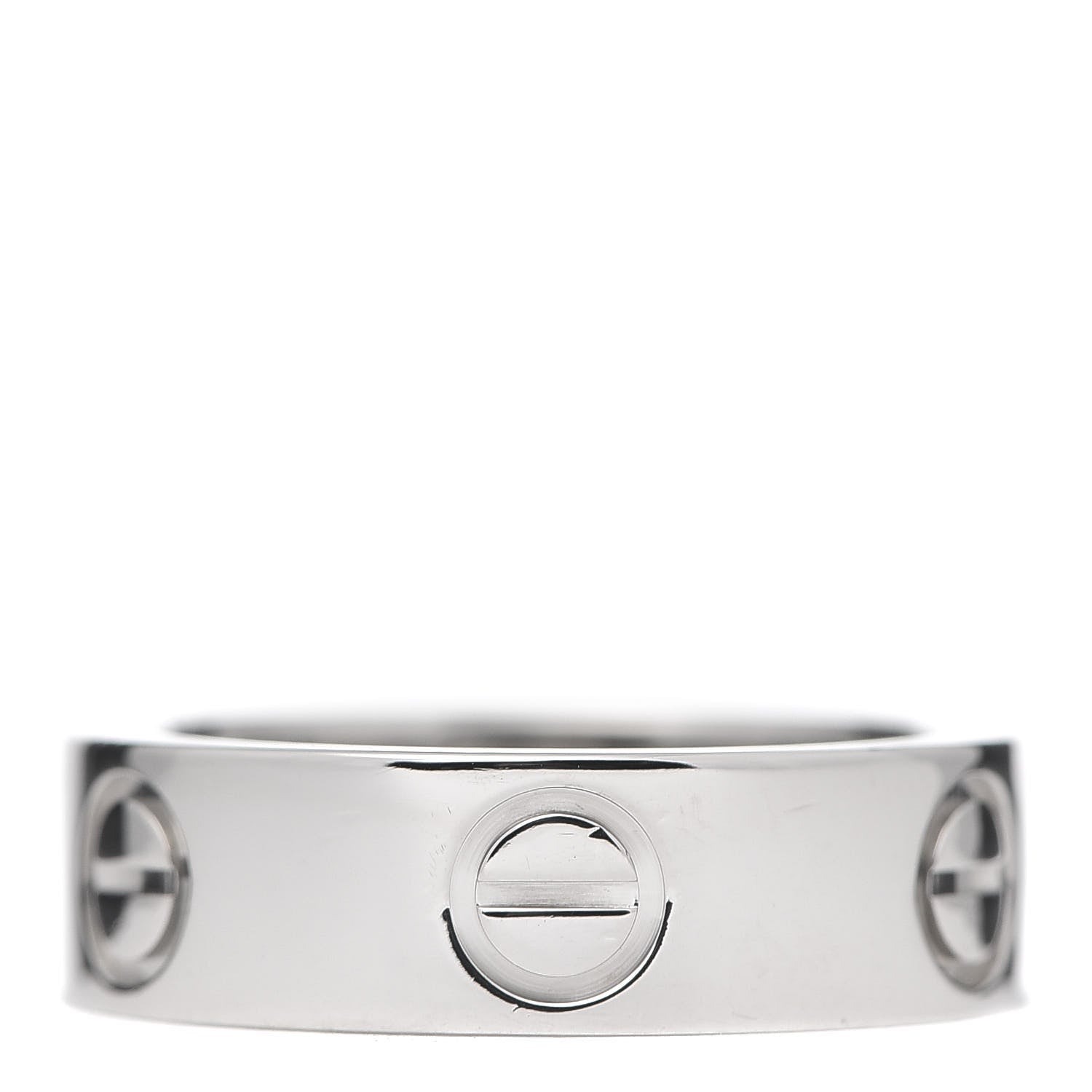 Cartier Platinum Diamond 5.5mm LOVE Ring 49 5 3 of 6