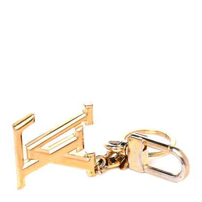 Louis Vuitton LV Facettes Bag Charm Key Holder Gold 3 of 3