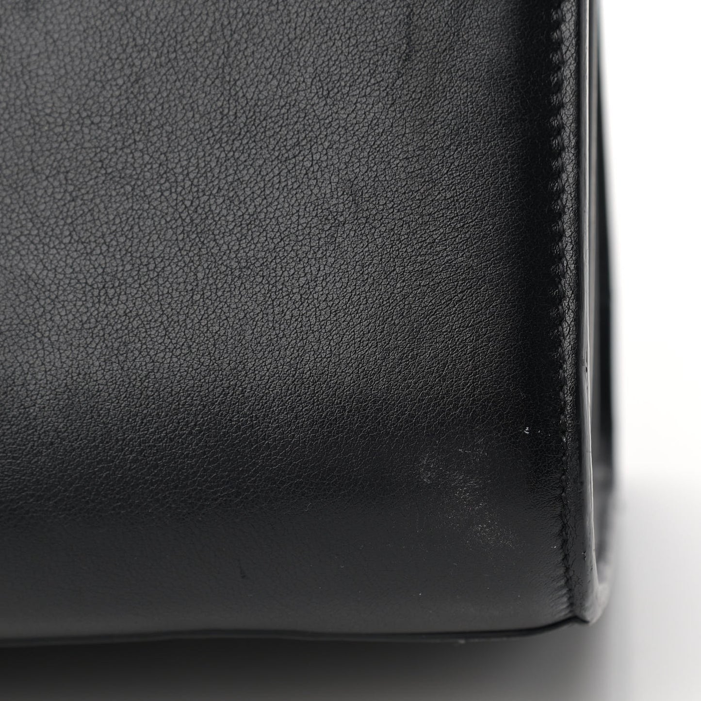 Calfskin Small Sac De Jour Black