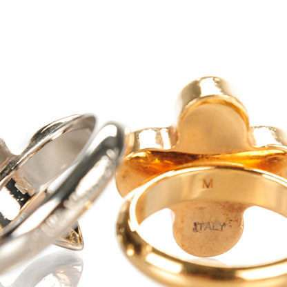 Louis Vuitton Love Letters Timeless Ring Set Medium 6.5 5 of 8