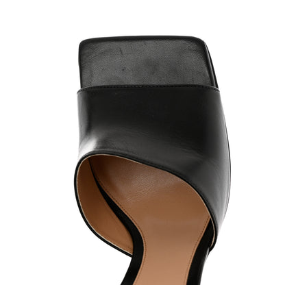 Bottega Veneta Lambskin Stretch Mule Sandals 39.5 Black 8 of 10