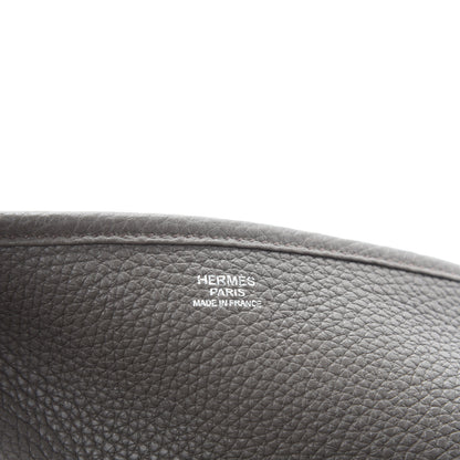 Hermes Taurillon Clemence Evelyne III TGM Etain 8 of 10