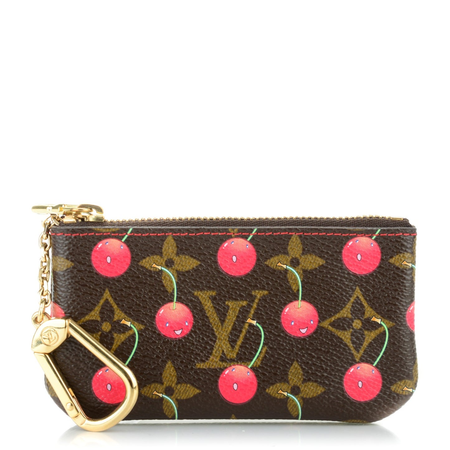 Monogram Cerises Key Pouch