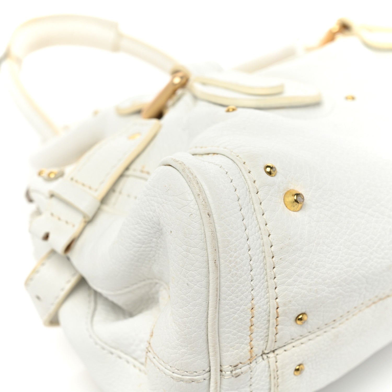 Chloe Calfskin Small Paddington Satchel White 13 of 18