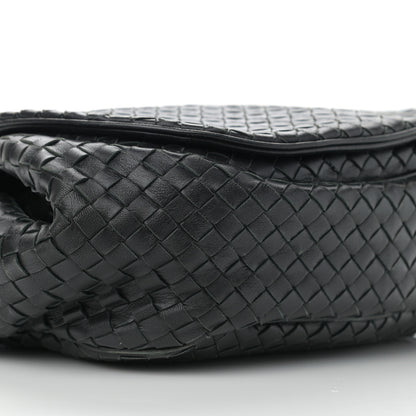 Bottega Veneta Nappa Intrecciato Messenger Bag Black 8 of 9