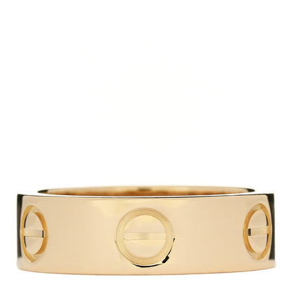 Cartier 18K Yellow Gold 5.5mm LOVE Ring 49 5 3 of 4