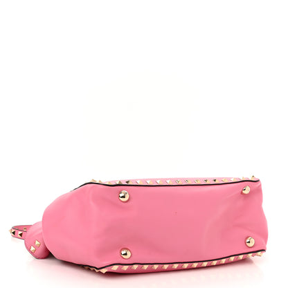 Valentino Garavani Vitello Small Rockstud Tote Ninphea 4 of 12