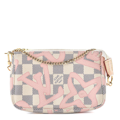Louis Vuitton Damier Azur Tahitienne Mini Pochette Accessories 1 of 11
