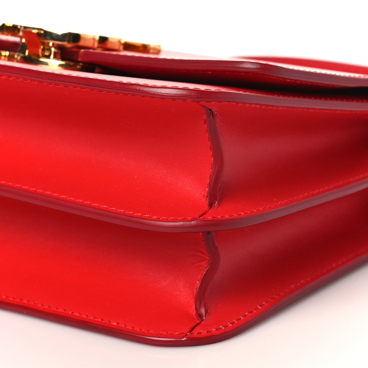 Calfskin Small TB Bag Bright Red