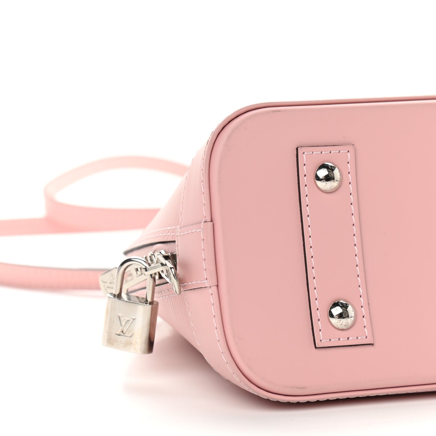 Epi Stripe Alma BB Rose Ballerine
