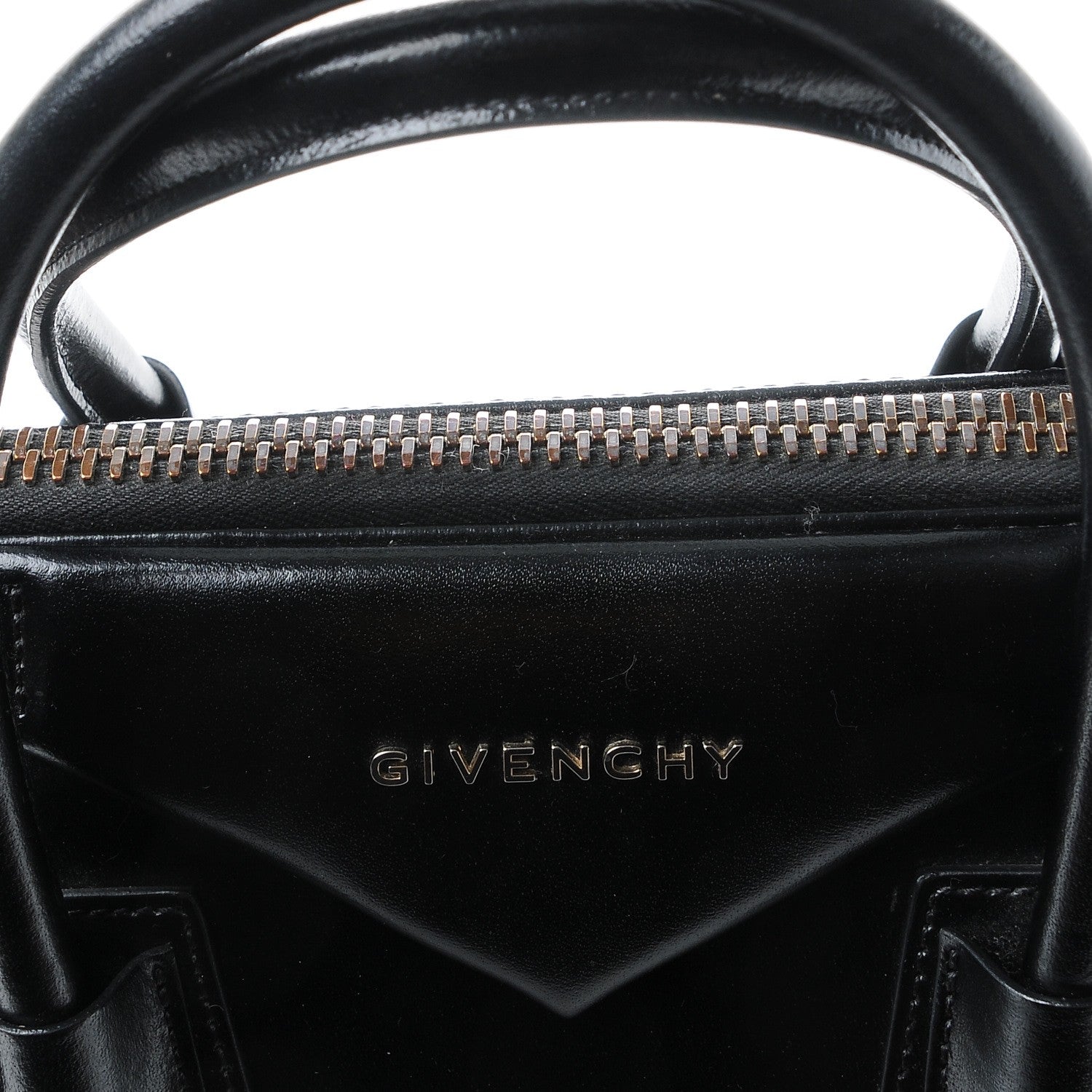 Givenchy Shiny Lord Calfskin Medium Antigona Black 9 of 9