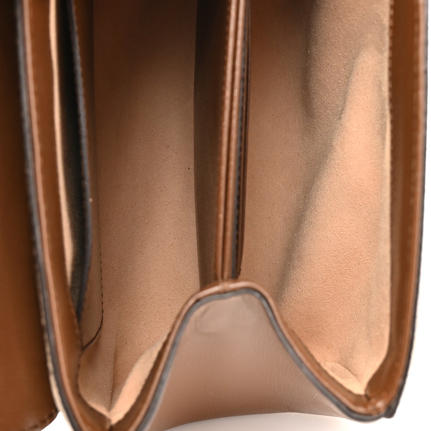 GG Supreme Monogram Azalea Calfskin Mini Horsebit 1955 Top Handle Flap Bag Beige Ebony Brown Sugar