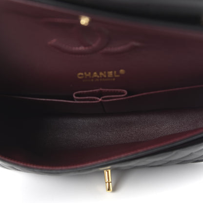Chanel Lambskin Quilted Medium Double Flap Black 5 of 11