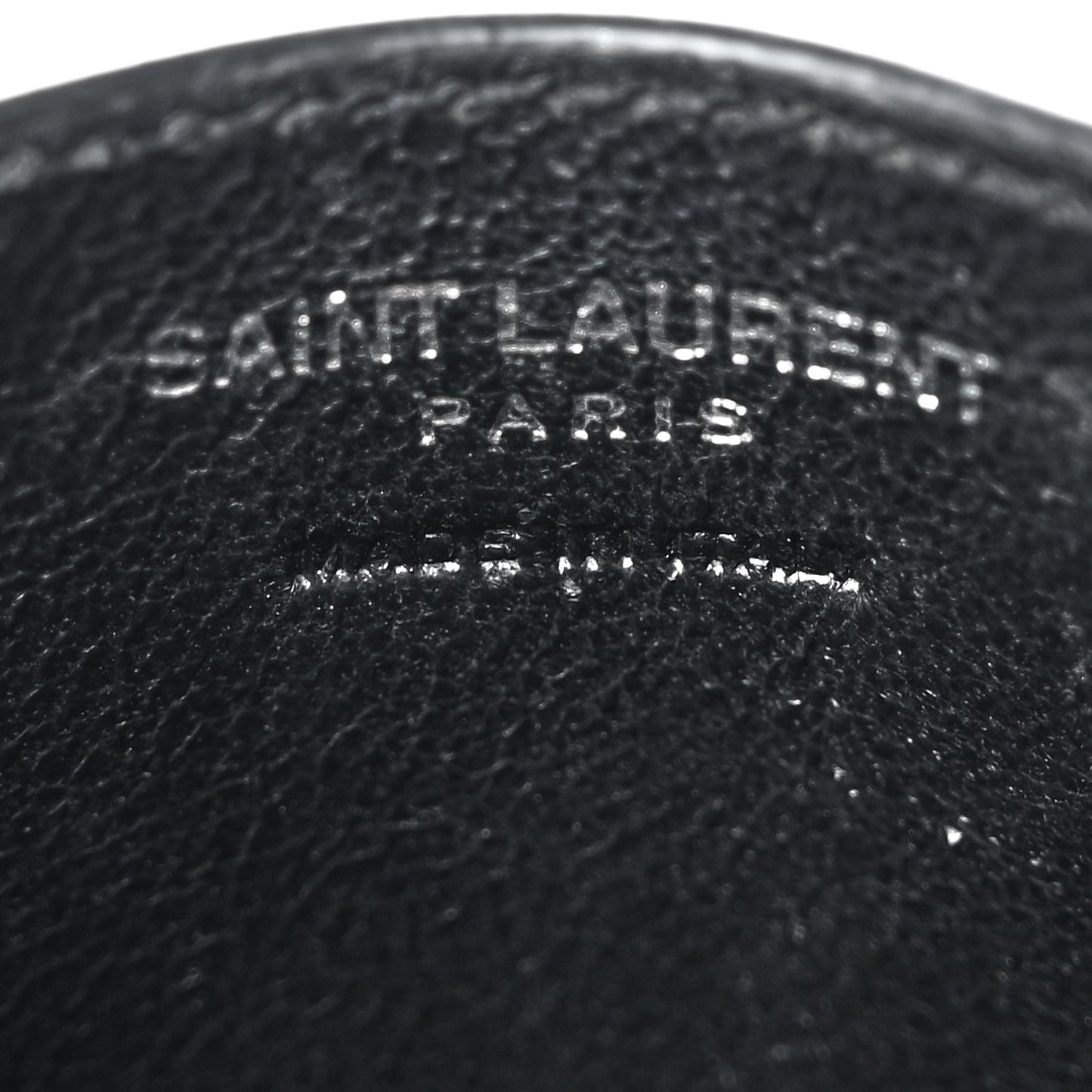 Calfskin Y Quilted Monogram LouLou Credit Card Case Black