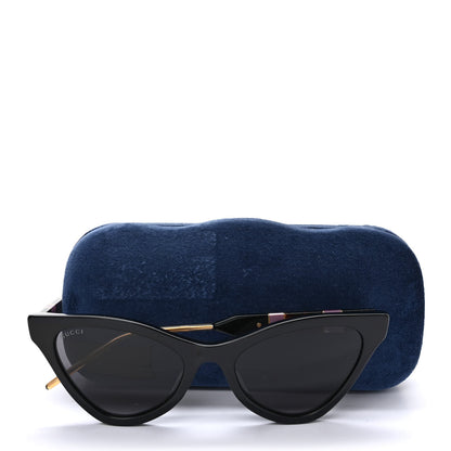 Gucci Acetate Cat Eye GG0708S Sunglasses Black 9 of 9