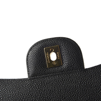Chanel Caviar Quilted Maxi Double Flap Black 11 of 21