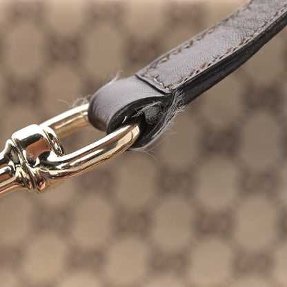Gucci Monogram Large Positano Tote Brown 14 of 24
