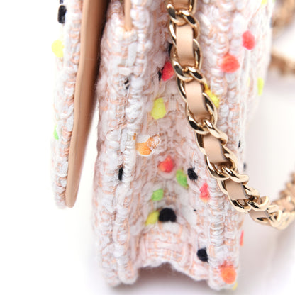 Chanel Candy Cotton Tweed & Beach Ball Wallet On Chain WOC Multicolor 11 of 14