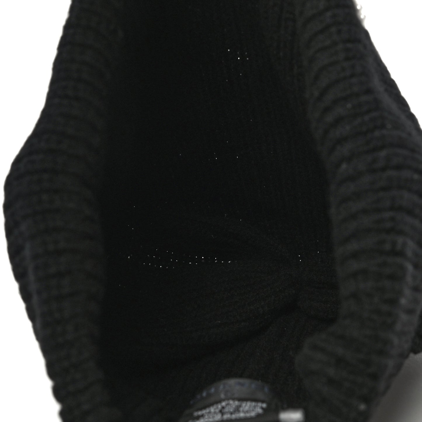 Cashmere Logo Beanie Hat Black White