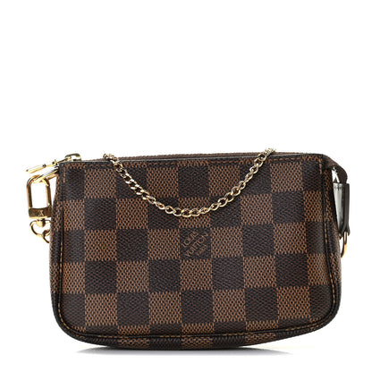 Louis Vuitton Damier Ebene Mini Pochette Accessories 1 of 6