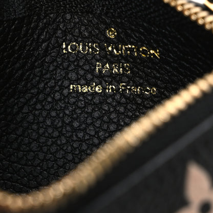 Louis Vuitton Empreinte Monogram Giant Key Pouch Black Beige 6 of 7