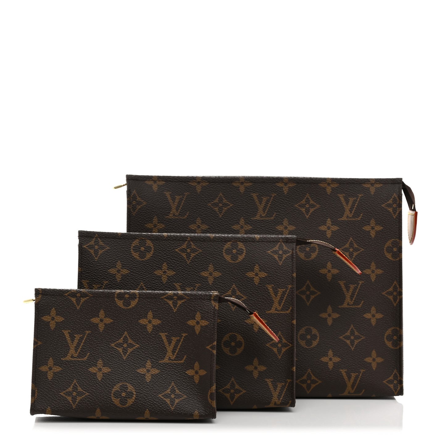 Monogram Trio Toilet Pouch Set
