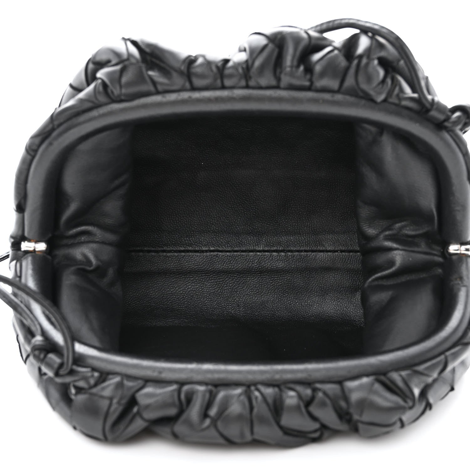 Bottega Veneta Nappa Intrecciato The Mini Pouch Black 5 of 10