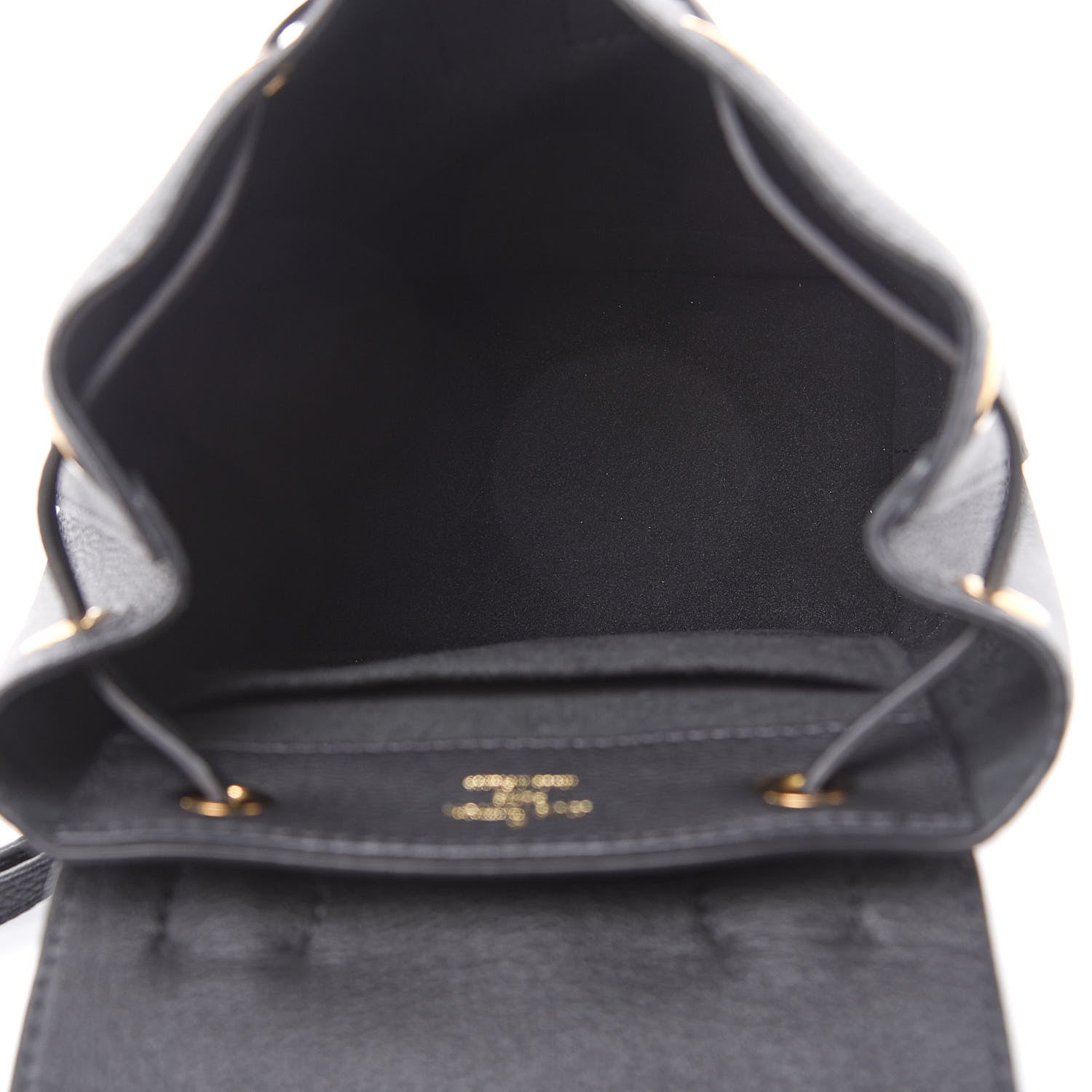 Louis Vuitton Calfskin Lockme Mini Backpack Black 5 of 8