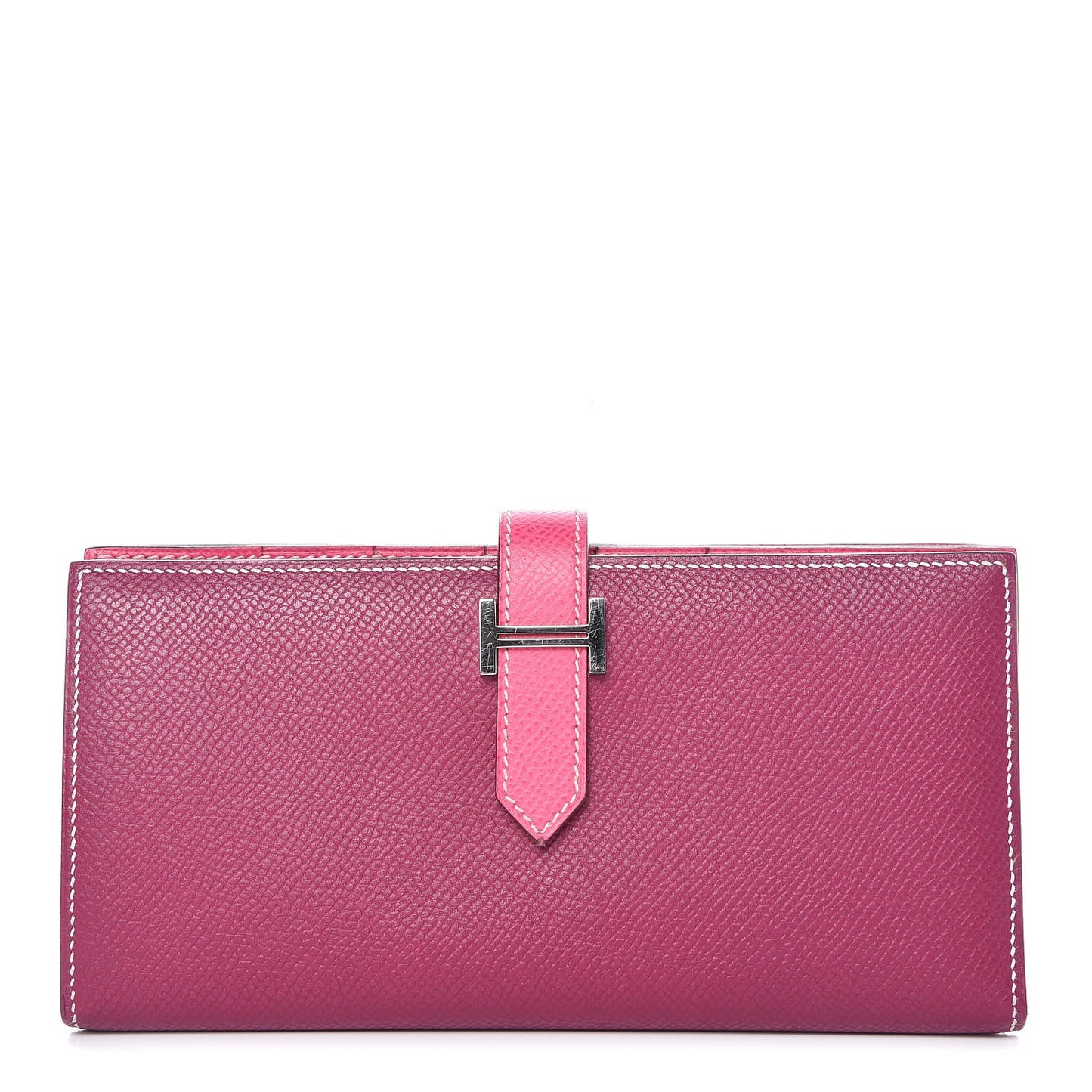 Epsom Bi-Color Bearn Wallet Tosca Rose Tyrien